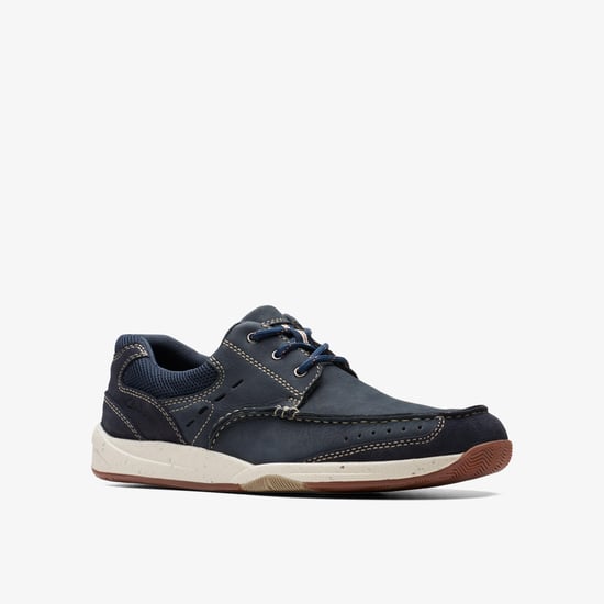 Zapatos Allston Edge de ante en azul marino - Image 3