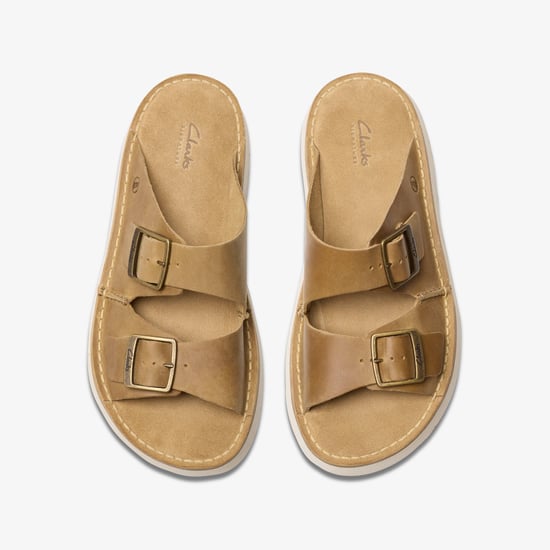 Sandalias Lea de Arena Oscura con Correa Solsbury - Image 6
