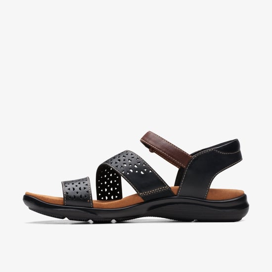 Sandalias de Cuero Negro Kitly Way - Image 2