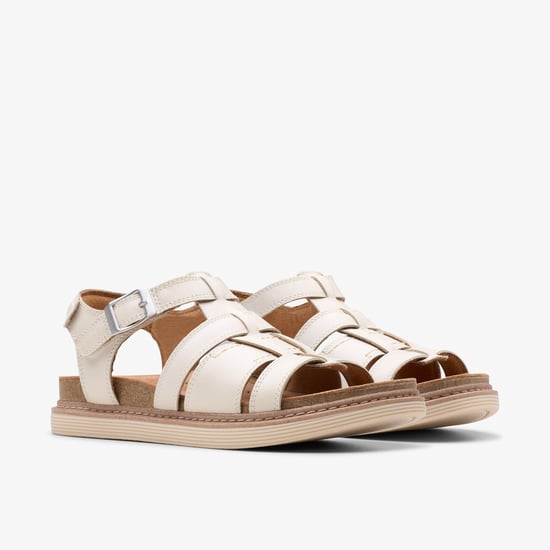 Sandalias de Cuero Arwell con Crema Solar - Image 4
