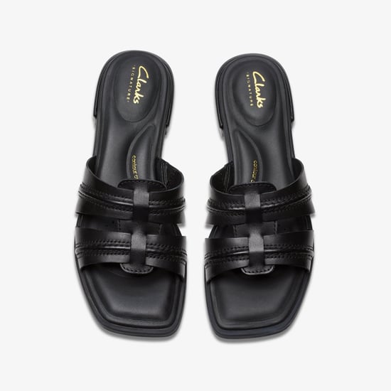 Sandalias de Cuero Negro Ariany Mule - Image 6