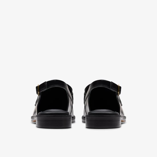 Zapatos de cuero negro Straven Sling - Image 5