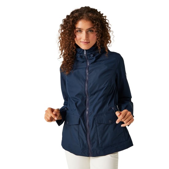 Regatta Womens/Ladies Navassa Waterproof Jacket (Navy) - Image 4