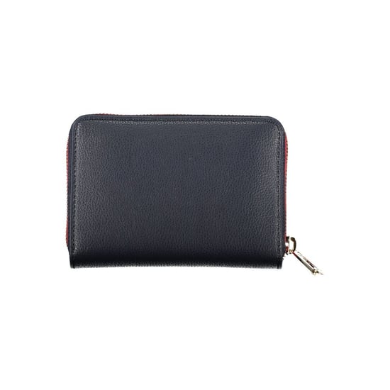 Cartera con cierre alrededor en azul marino - Image 2