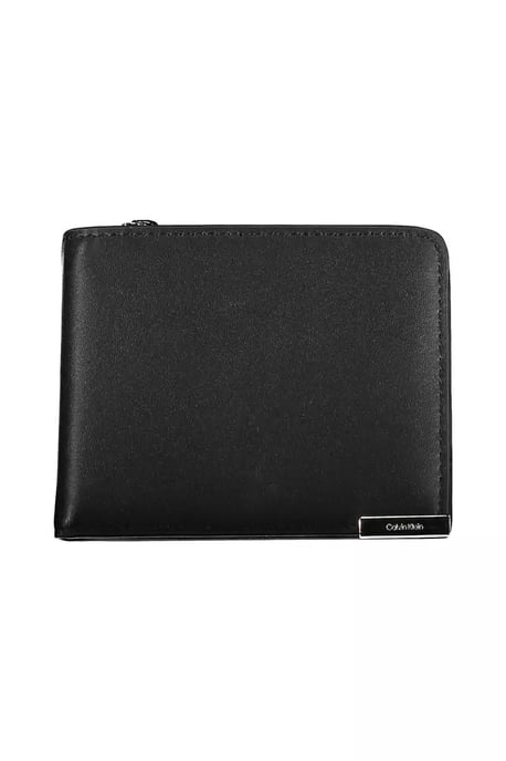 Cartera de Cuero con Cierre de Cremallera Calvin Klein - Image 1