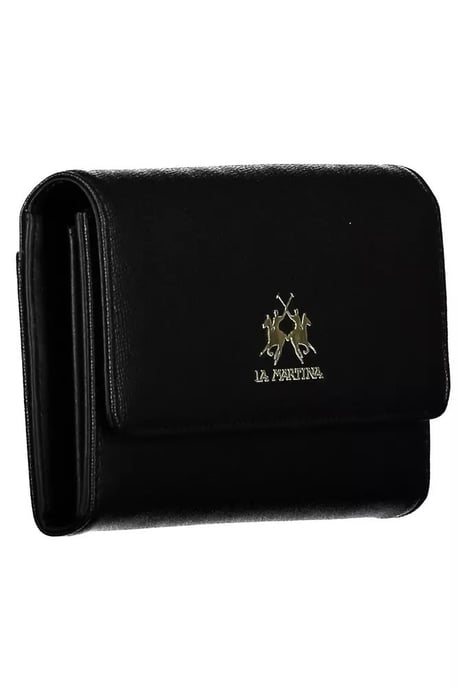 Cartera de Cuero Negro - Image 3
