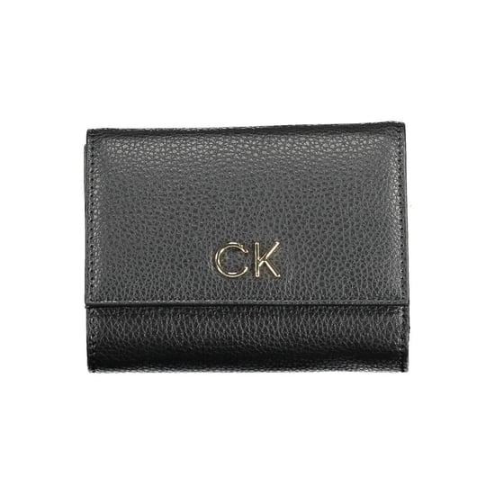 Billetera Trifold de Cuero con Logo Ck - Image 1