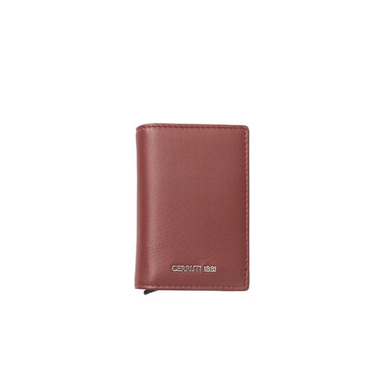Cartera para hombre Cerruti 1881 de piel de ternera roja - Image 1
