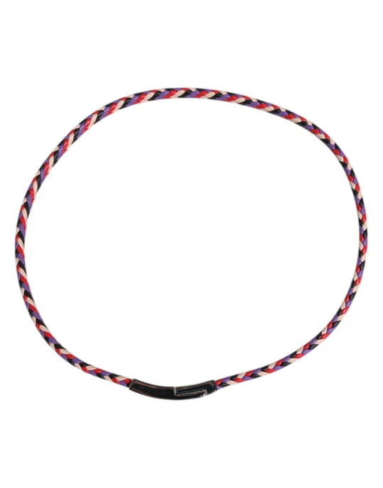Pulsera de cuero trenzado con cierre magnético - Image 4