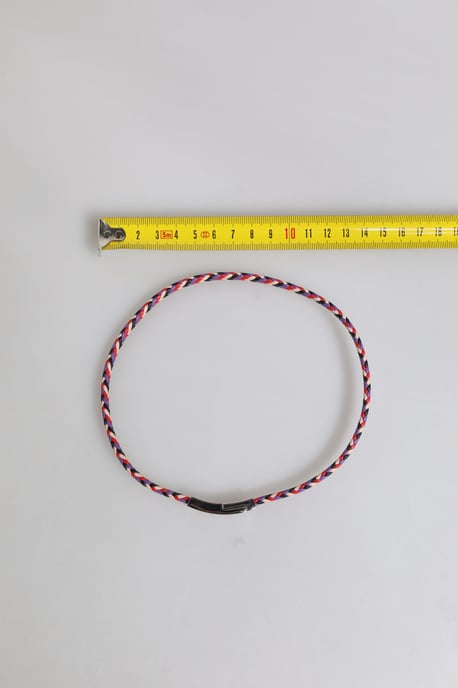 Pulsera de cuero trenzado con cierre magnético - Image 5
