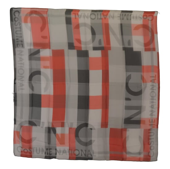 Bufanda de seda con estampado abstracto - Image 3