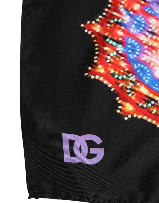 Bufanda de seda estampada - Image 3