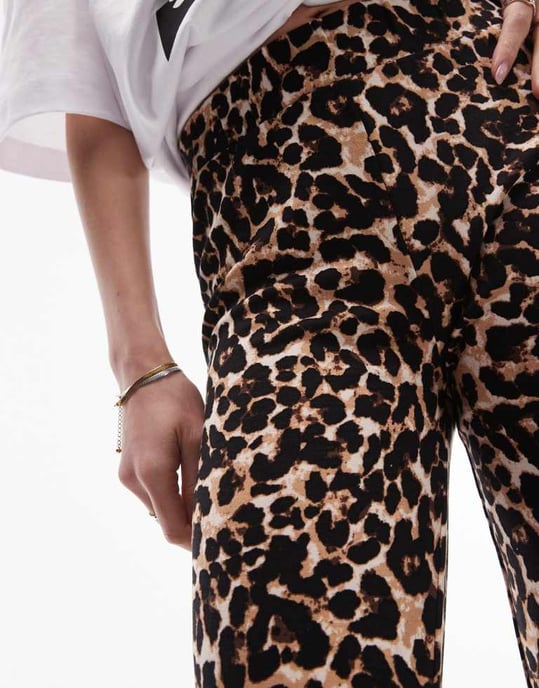 Leggings de leopardo en marrón de Topshop - Image 2