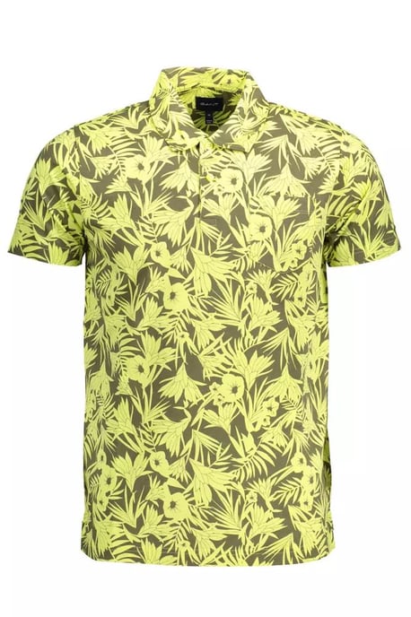 Camisa Polo de Manga Corta con Estampado Floral - Image 1