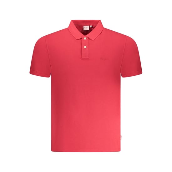 Camisa Polo de Manga Corta Roja - Image 2