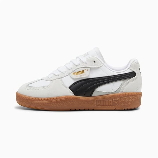 Zapatillas de mujer Puma Palermo Moda de cuero gris/negro - Image 2