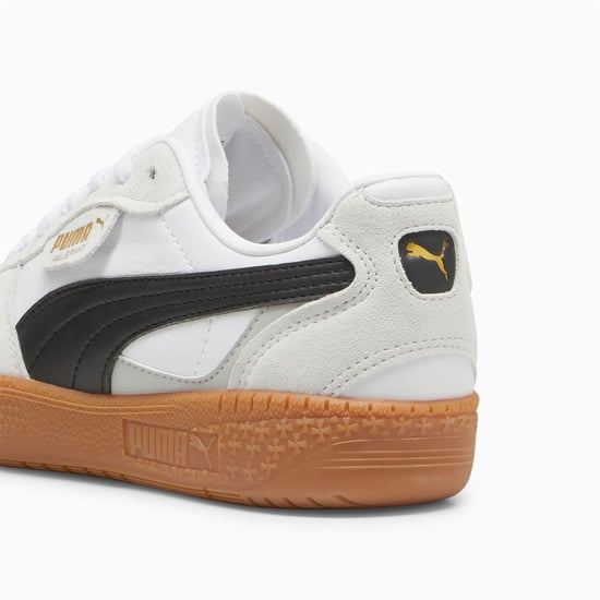 Zapatillas de mujer Puma Palermo Moda de cuero gris/negro - Image 6