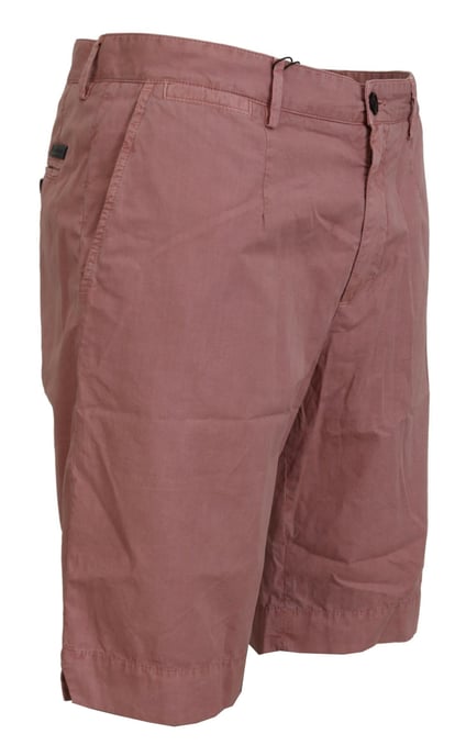 Pantalones Cortos de Algodón Estilo Sólido - Image 4