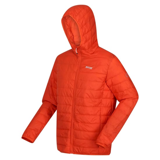 Regatta Mens Hillpack Hooded Lightweight Jacket (Rusty Orange) - Image 3