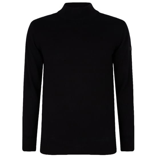 Presly & Sun Jersey Jordan Mock Turtle Pullover Negro - Image 1
