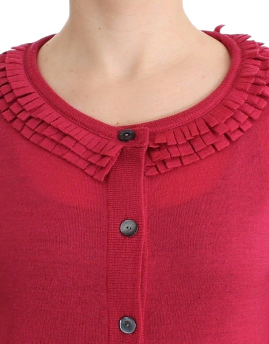 Suéter de Cardigan con Volantes - Image 5
