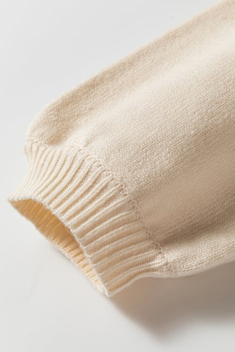 Cardigan de punto trenzado con cierre de botones - Image 5