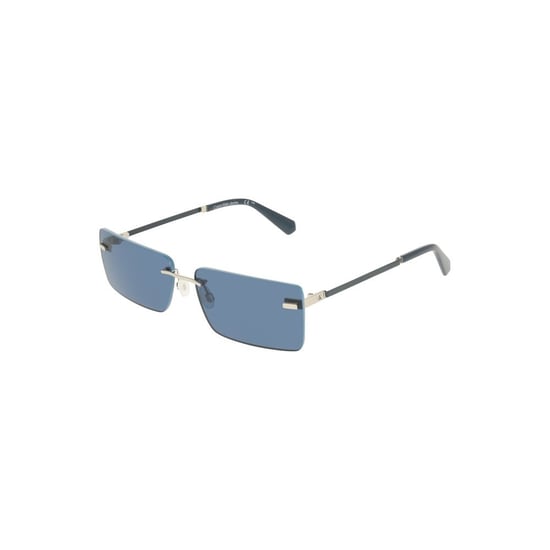 Gafas de sol rectangulares azules - Image 2