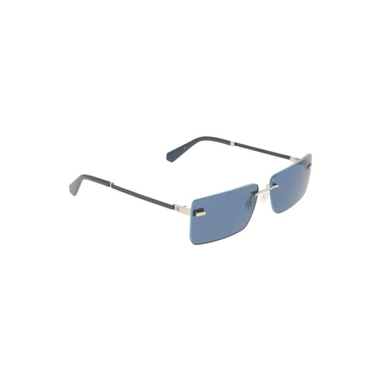 Gafas de sol rectangulares azules - Image 3
