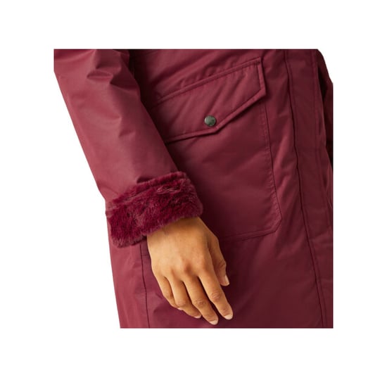 Regatta Womens/Ladies Romine Waterproof Parka (Cabernet) - Image 5