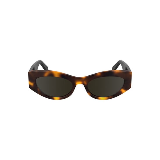 Gafas de sol ovaladas con carey - Image 1