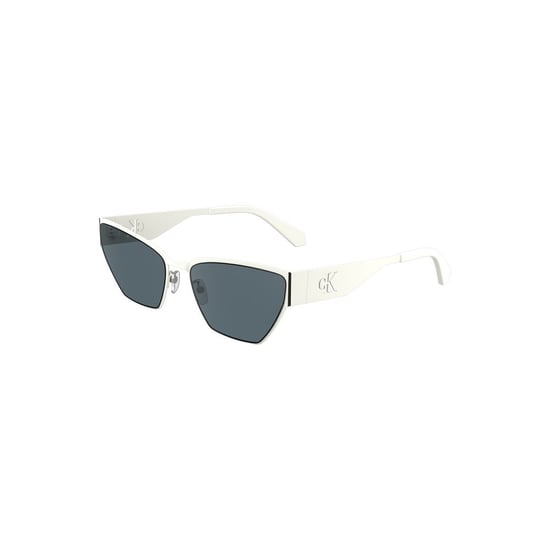 Gafas de sol Cateye con marco blanco - Image 2
