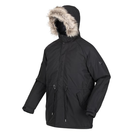 Regatta Mens Salinger III Parka (Black) - Image 3