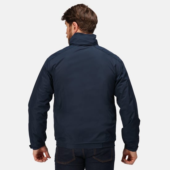Regatta Dover Waterproof Windproof Jacket (Thermo-Guard Insulation) (Navy/Navy) - Image 2