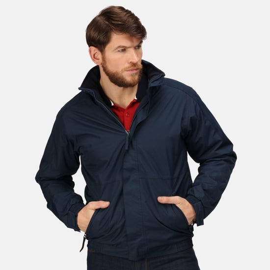 Regatta Dover Waterproof Windproof Jacket (Thermo-Guard Insulation) (Navy/Navy) - Image 3