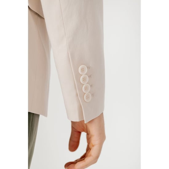 Blazer Beige Estilo Casual - Image 4