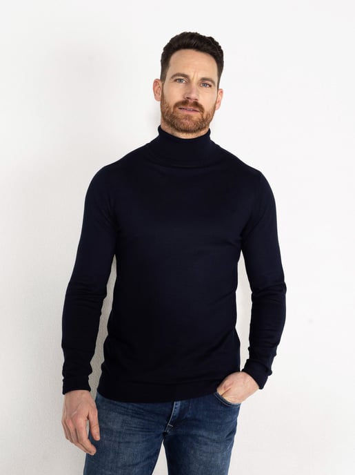 Petrol Industries - Essential Turtleneck Men - Blue - Image 3