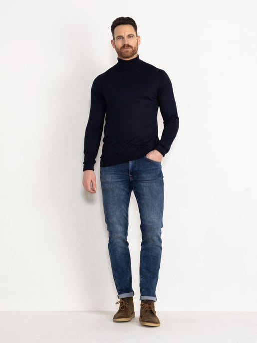 Petrol Industries - Essential Turtleneck Men - Blue - Image 5