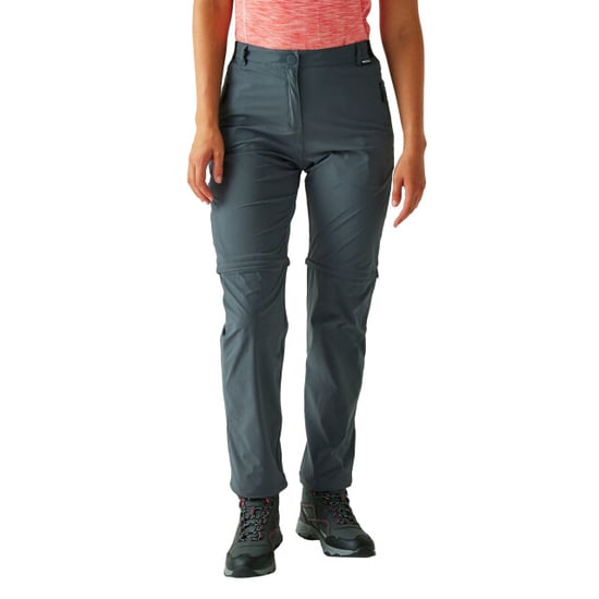 Regatta Womens/Ladies Travel Light II Packaway Hiking Trousers (Seal Grey) - Image 4