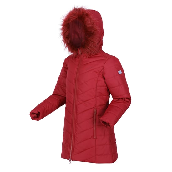 Regatta Childrens/Kids Fabrizia Insulated Jacket (Rumba Red) - Image 3