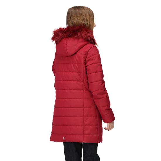 Regatta Childrens/Kids Fabrizia Insulated Jacket (Rumba Red) - Image 5