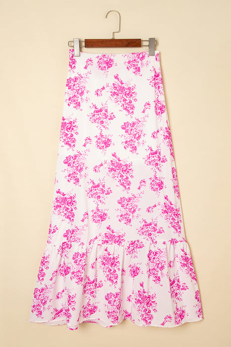 Falda Midi con Volantes Florales - Image 5
