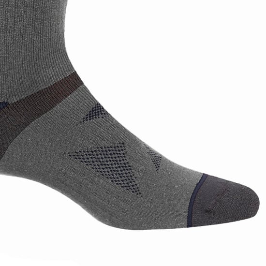 Regatta Unisex Adult Wool Hiking Boot Socks (Pack of 2) (Briar Grey/Navy) - Image 2