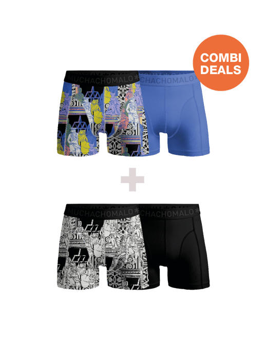 Muchachomalo Boxer Hombre - 2+2 Piezas - Calzoncillos Hombre - Image 1