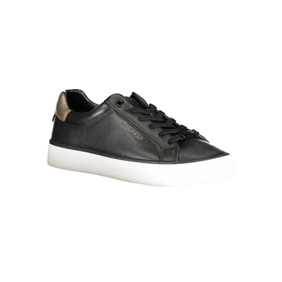 Zapatillas Leona Estilo Casual Negro y Dorado - Image 2