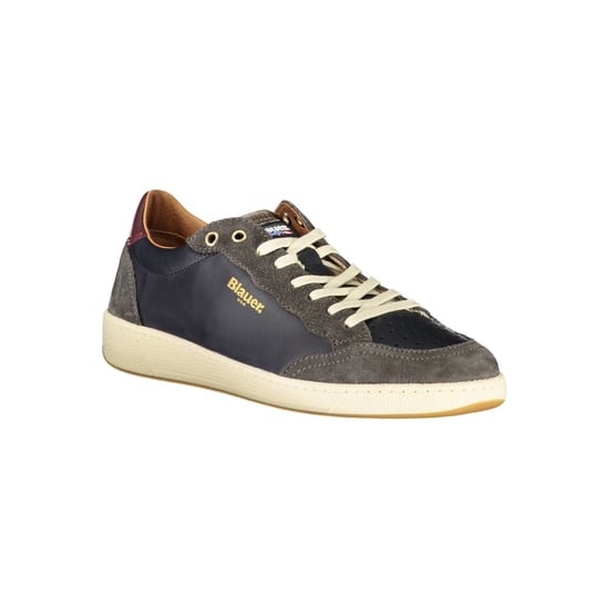 Zapatilla de cuero ante de corte bajo - Image 2