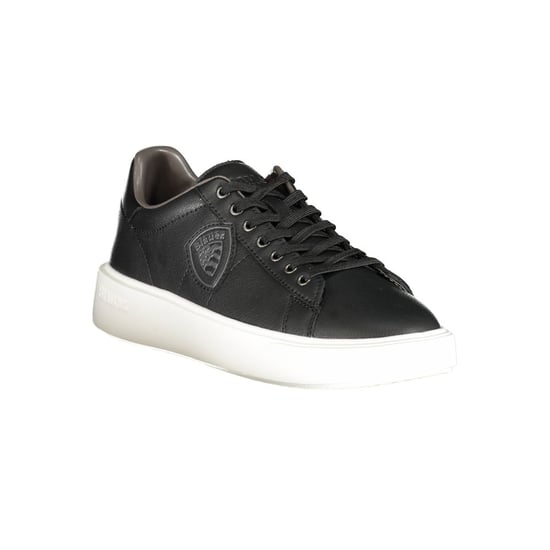 Zapatillas Casual de Piel Azules - Image 2