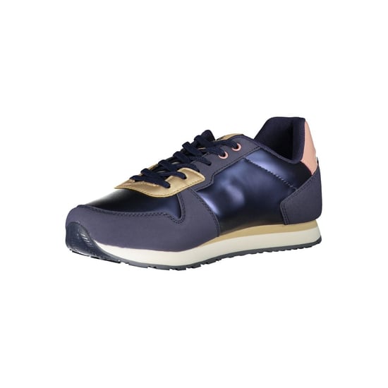 Zapatillas Casuales Azul Marino y Oro - Image 2