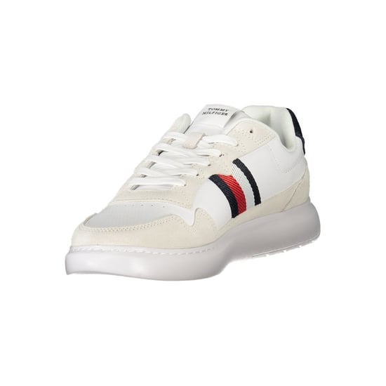 Zapatillas de Hombre de Cuero Blanco Tommy Hilfiger - Image 3