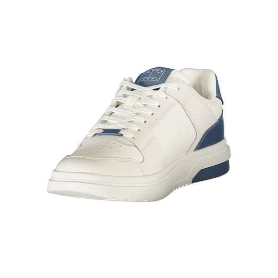 Zapatillas de Hombre de Cuero Blanco Tommy Hilfiger - Image 3