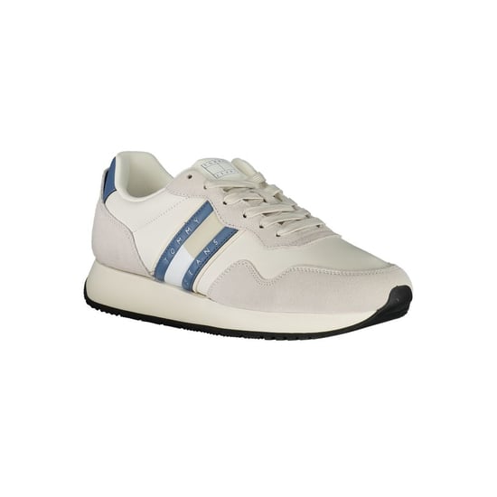 Zapatillas de Hombre de Cuero Blanco Tommy Hilfiger - Image 2